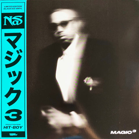 Nas – Magic 3 - New 2 LP Record 2023 Mass Appeal Black Ice Vinyl - Conscious / Hardcore Hip Hop