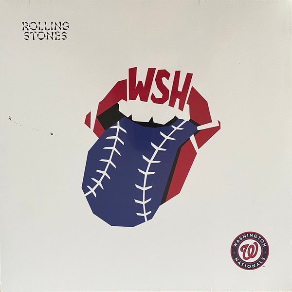 The Rolling Stones - Hackney Diamonds - New LP Record 2023 Geffen Washington Nationals Edition White Vinyl - Pop Rock / Rock & Roll - Shuga Records