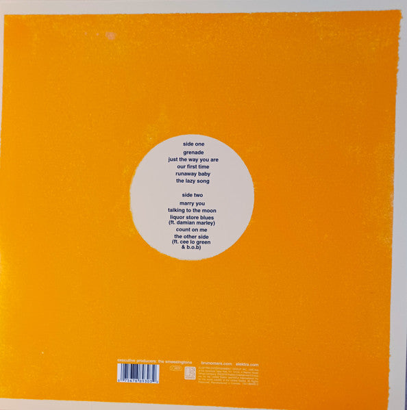 Bruno Mars - Doo-Wops & Hooligans (2010) - Mint- LP Record 2024 Elektra Vinyl - Pop / R&B / Funk
