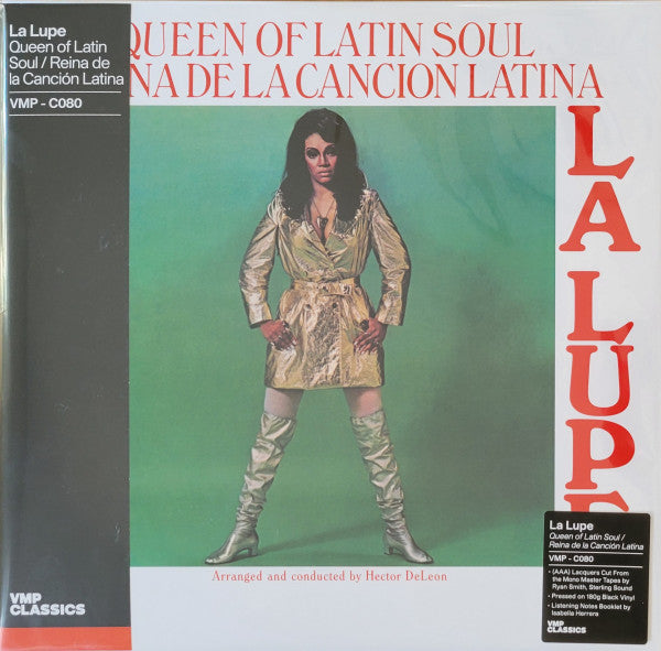 La Lupe - Queen Of Latin Soul / Reina De La Cancion Latina - New LP Record 2024 Tico Craft Vinyl Me, Please 180 gram Vinyl - Latin / Pachanga / Boogaloo / Afro-Cuban - Shuga Records