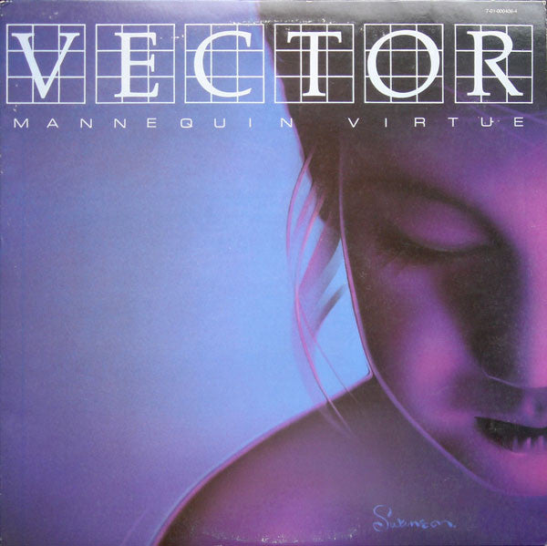 Vector - Mannequin Virtue - VG+ LP Record 1983 Exit USA Vinyl - New Wave / Synth-pop / Electro / Xian - Shuga Records
