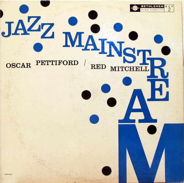 Oscar Pettiford / Red Mitchell - Jazz Mainstream - VG+ LP Record 1957 Bethlehem USA Mono Original Vinyl - Jazz / Cool Jazz / Bop - Shuga Records