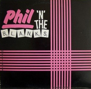 Phil 'N' The Blanks - Multiple Choice - VG+ LP Record 1981 Pink USA Vinyl - Power Pop / New Wave / Punk - Shuga Records