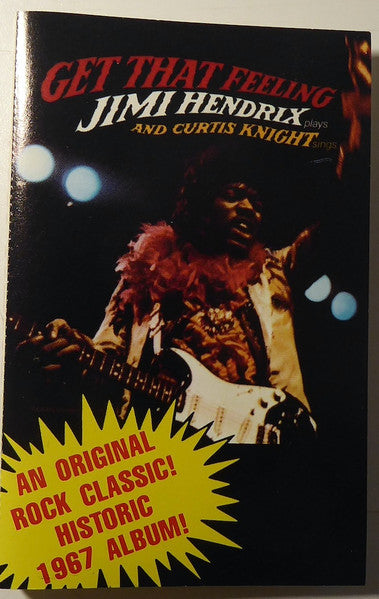 Jimi Hendrix - Get That Feeling (1967) - VG+ Cassette 1986 Special Music Company USA Tape - Psychedelic Rock - Shuga Records