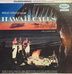 Al Kealoha Perry - Hawaii Calls At Twilight - Mint- LP Record 1956 Capitol USA Vinyl - Pacific / Exotica /  Easy Listening - Shuga Records