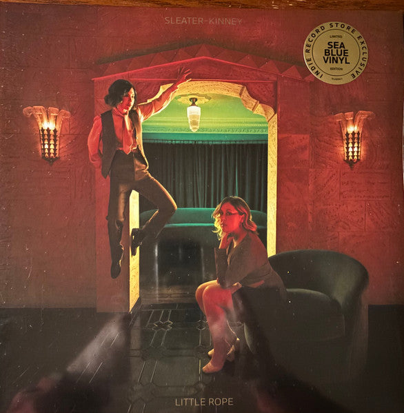 Sleater-Kinney - Little Rope - Mint- LP Record 2024 Loma Vista USA Sea Blue Vinyl - Alternative Rock - Shuga Records