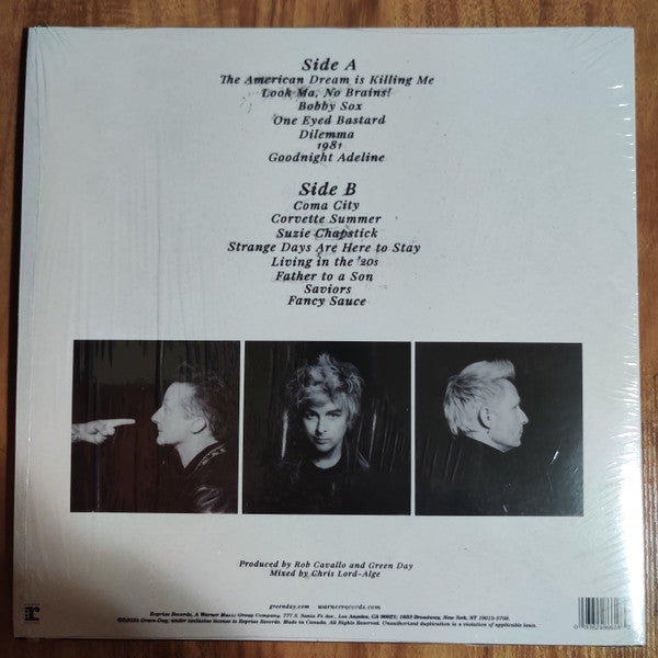Green Day - Saviors - New LP Record 2024 Reprise Pink & Black Vinyl, Slipcase, Booklet, Poster & Wristband - Pop Rock / Pop Punk - Shuga Records
