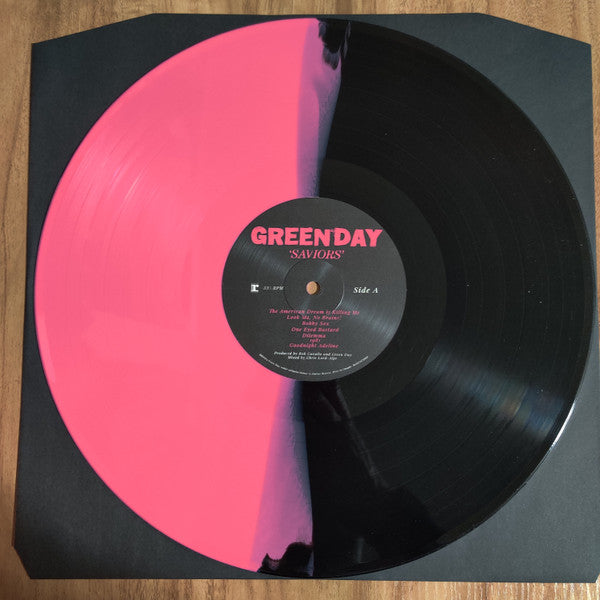 Green Day - Saviors - New LP Record 2024 Reprise Pink & Black Vinyl, Slipcase, Booklet, Poster & Wristband - Pop Rock / Pop Punk - Shuga Records