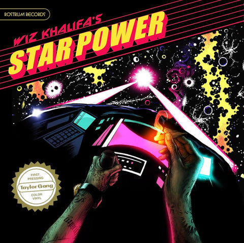 Wiz Khalifa – Star Power (2016) - New LP Record 2023 Rostrum Green & Purple Splatter Vinyl - Hip Hop