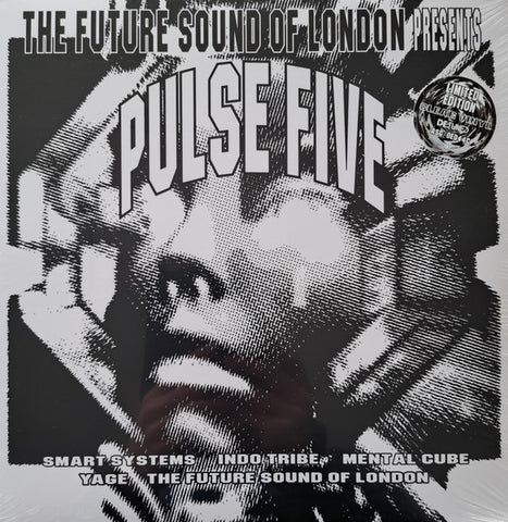 The Future Sound Of London – Pulse Five - New 2 x 12" Single Record 2024 De:Tuned Clear Vinyl - Breakbeat / Techno