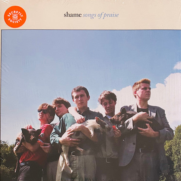 Shame - Songs of Praise - New LP Record 2018 USA Dead Oceans Secretly Society Club Edition Gold Vinyl & Download - Indie Rock / Post-Punk - Shuga Records