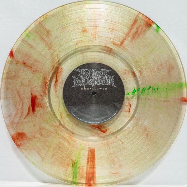The Black Dahlia Murder - Unhallowed (2003) - Mint- LP Record 2024 Metal Blade Yuletide Clear w/ Red/Green Vinyl, Insert & Download - Melodic Death Metal - Shuga Records