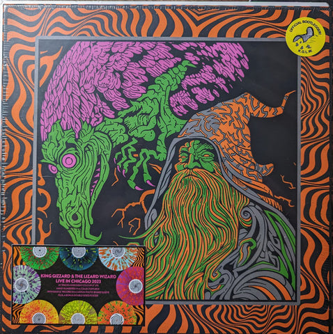 King Gizzard And The Lizard Wizard – Live In Chicago '23 - New 8 LP Record 2024 Reverberation Appreciation Society Numbered Colored Vinyl - Psychedelic Rock