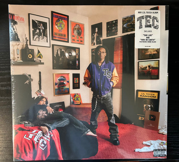 Lil Tecca – Tec - New LP Record 2024 Republic D2C Webstore Exclusive Translucent Ruby Red Vinyl & Poster - Hip Hop - Shuga Records