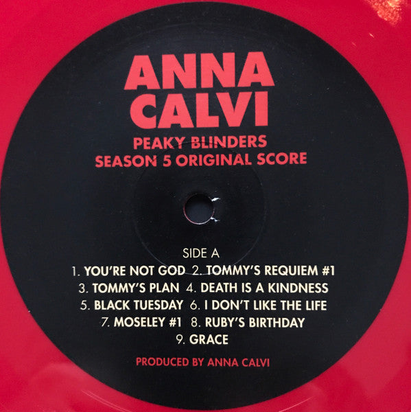 Anna Calvi – Peaky Blinders: Season 5 & 6 Original Score - New 2 LP Record 2024 Domino Soundtracks Red Vinyl - Soundtrack / Score - Shuga Records