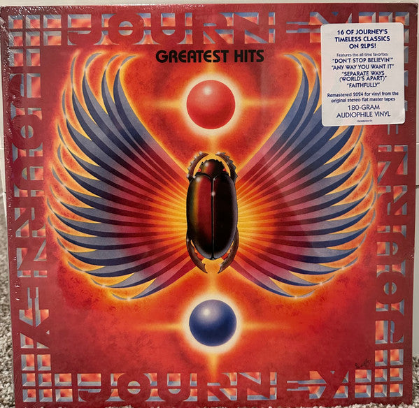 Journey - Greatest Hits (1988) - New 2 LP Record 2024 Columbia 180 gram Vinyl - Pop Rock / Classic Rock - Shuga Records