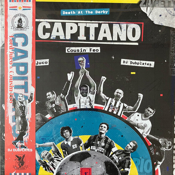 Death At The Derby - Capitano - New LP Record 2024 Alumni Netherlands Black Vinyl, 2x Stickers & Chilavert OBI - Hardcore Hip-Hop / Boom Bap - Shuga Records