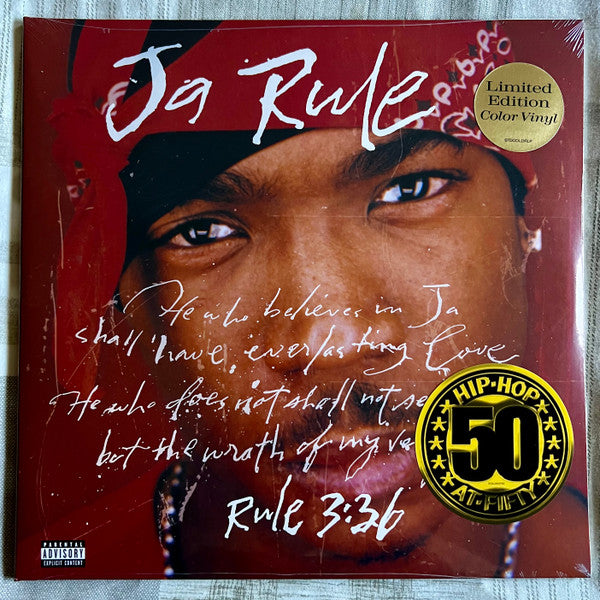 Ja Rule - Rule 3:36 - New 2 LP Record 2024 Republic Hip Hop At 50 Red
