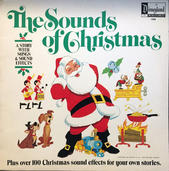 Walt Disney - The Sounds Of Christmas - Mint- LP Record 1973 Disneyland USA Original Vinyl - Children's / Story / Special Effects / Holiday - Shuga Records