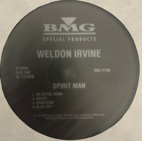 Weldon Irvine - Spirit Man (1975) - Mint- LP Record 1996 BMG USA RARE Vinyl - Funk / Jazz-Funk / Soul