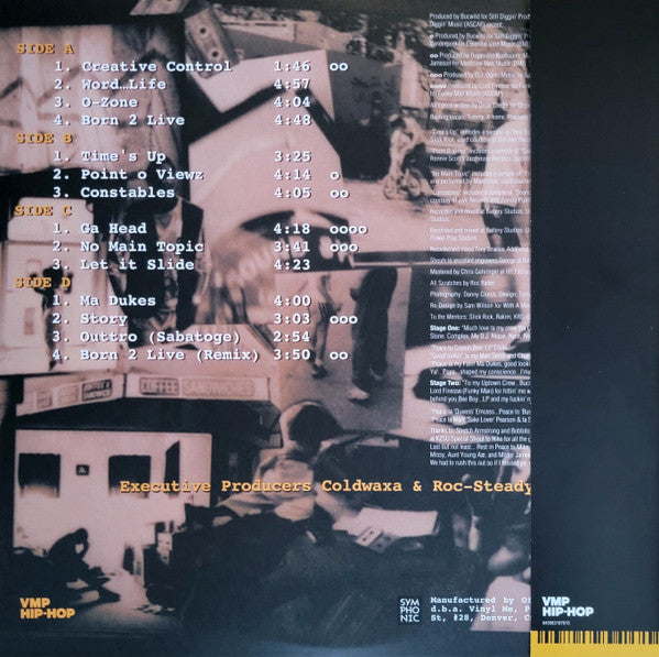 O.C. - Word...Life (1994) - New 2 LP Record 2024 Wild Pitch Vinyl Me Please Yellow & Black Vinyl - Hip Hop - Shuga Records