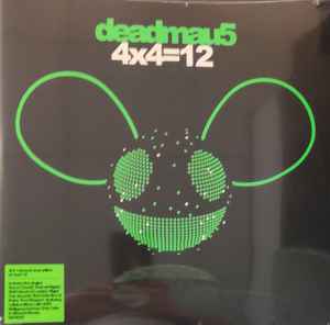 Deadmau5 – 4x4=12 - New 2 LP Record 2024 Mau5trap Green Vinyl - Prog House / Dubstep / Electro House