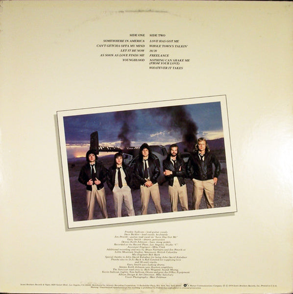 Survivor - Survivor - VG+ LP Record 1979 Scotti Bros USA Vinyl - Pop Rock / Hard Rock - Shuga Records