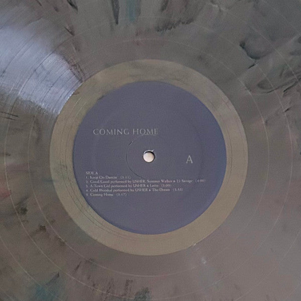 Usher - Coming Home - Mint- 2 LP Record 2024 Gamma Urban Outfitters Exclusive Bone/Black/Red/Blue/Green Sky Vinyl - R&B / Soul / Pop - Shuga Records