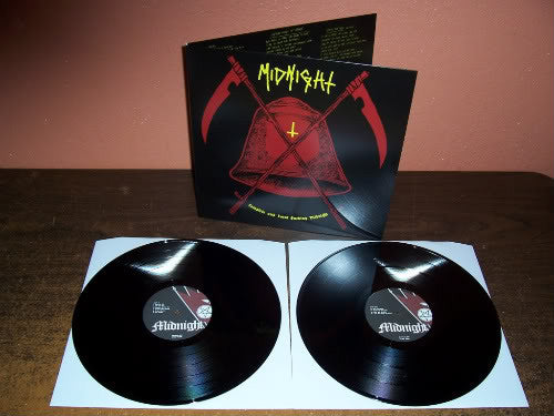Midnight - Complete And Total Fucking Midnight (20005) - Mint- 2 LP Record 2010 Nuclear War Now! USA Black Vinyl - Black Metal / Thrash / Heavy Metal - Shuga Records