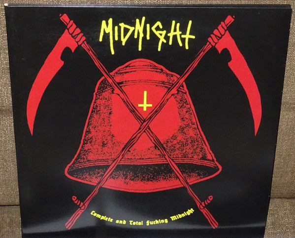 Midnight - Complete And Total Fucking Midnight (20005) - Mint- 2 LP Record 2010 Nuclear War Now! USA Black Vinyl - Black Metal / Thrash / Heavy Metal - Shuga Records