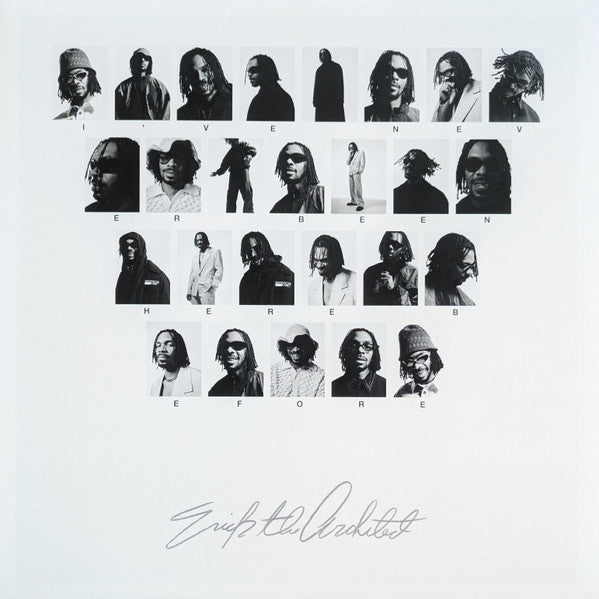 Erick The Architect - I've Never Been Here Before - Mint- LP Record 2024 Architect Recording USA White Vinyl - Hip Hop - Shuga Records