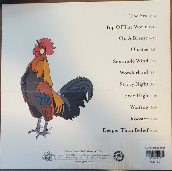 JJ Grey & Mofro - Olustee - New LP Record 2024 Alligator Outward Bound Music Clear Purple Wave Vinyl - Southern Rock / Blues Rock - Shuga Records