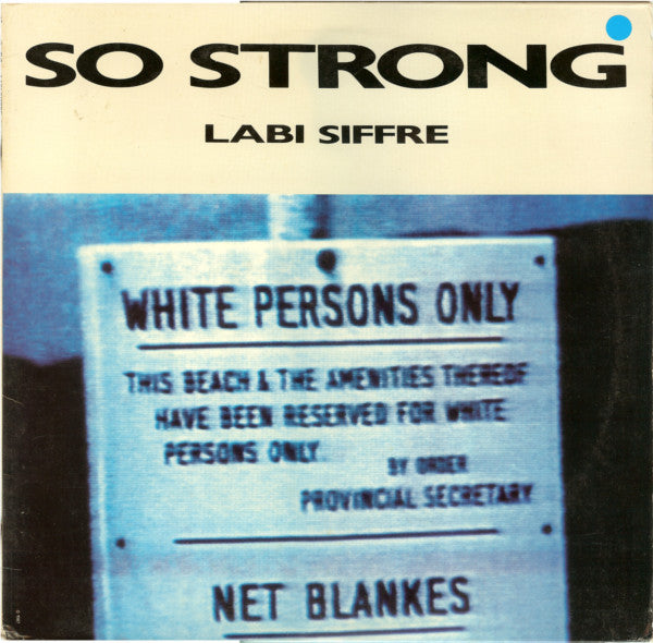 Labi Siffre - So Strong - Mint- 12" Single Record 1987 China Chrysalis USA Vinyl - Synth-pop / Soul - Shuga Records