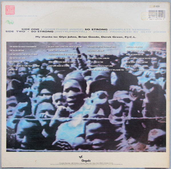 Labi Siffre - So Strong - Mint- 12" Single Record 1987 China Chrysalis USA Vinyl - Synth-pop / Soul - Shuga Records