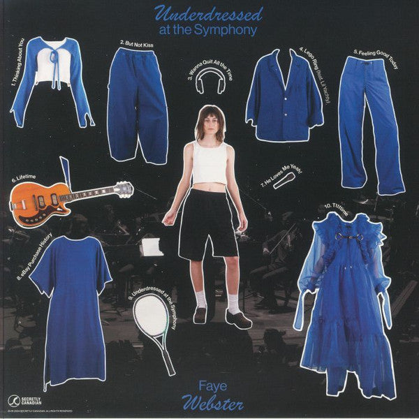 Faye Webster - Underdressed at the Symphony - Mint- LP Record 2024 Secretly Canadian Black Vinyl - Indie Rock / Pop / Country - Shuga Records