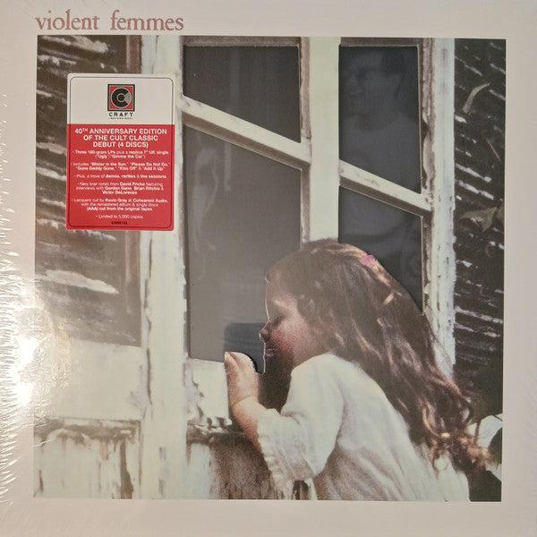 Violent Femmes - Violent Femmes (1983) - New 3 LP Record Box Set 2024 Craft Recordings USA 180 gram Vinyl & 7" - Alternative Rock / Pop Rock / Punk - Shuga Records