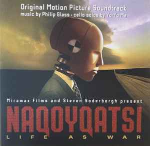 Philip Glass, Yo-Yo Ma – Naqoyqatsi: Life As War (Original Motion Picture Soundtrack) - New 2 LP Record 2024 Music On Vinyl 180 gram Red Transparent Vinyl - Rock