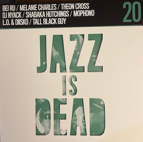 Various - Jazz Is Dead 20 Remixes - New LP Record 2024 USA Black 180 gram Vinyl - Soul-Jazz / Free Jazz / Afrobeat - Shuga Records