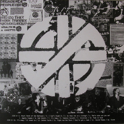Crass - Demos 1977-79 (2007) - Mint- LP Record 2022 Unofficial Europe Black Vinyl - Punk Rock