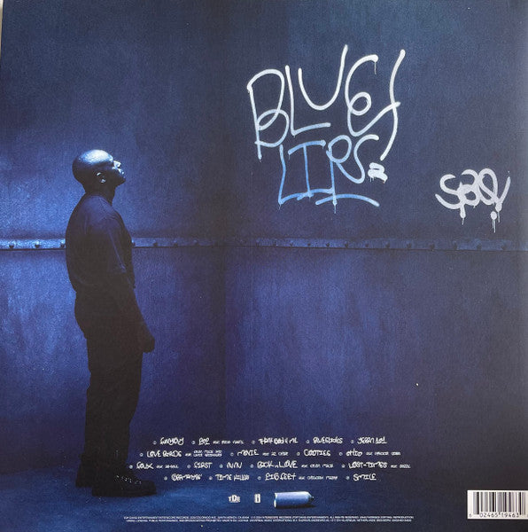 Schoolboy Q - Blue Lips - Mint- 2 LP Record 2024 Top Dawg Blue Translucent Vinyl - Hip Hop - Shuga Records