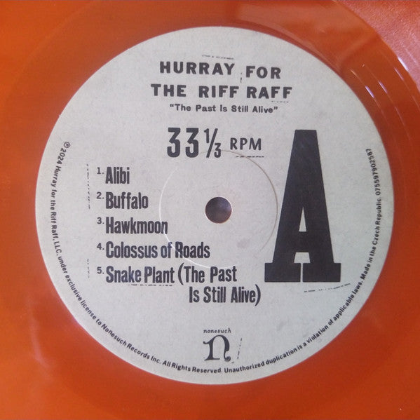 Hurray For The Riff Raff - The Past Is Still Alive - New LP Record 2024 Nonesuch Orange Crush Vinyl - Rock - Shuga Records