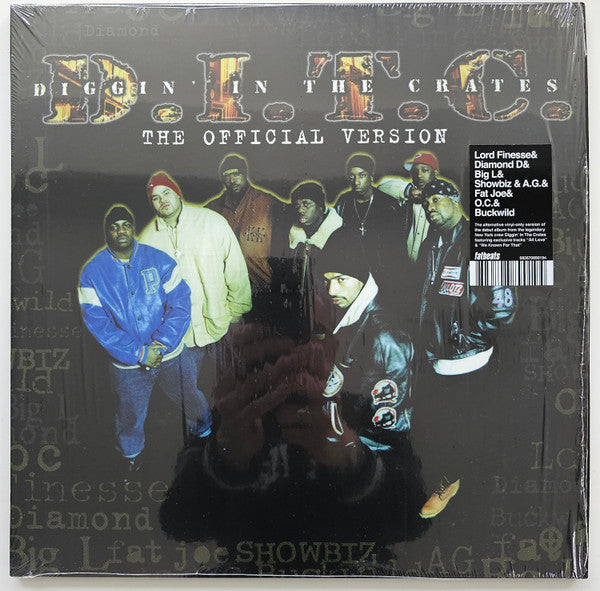 D.I.T.C. - The Official Version (2000) - New 2 LP Record 2024 Fat Beats USA Black Vinyl - Hardcore Hip-Hop - Shuga Records