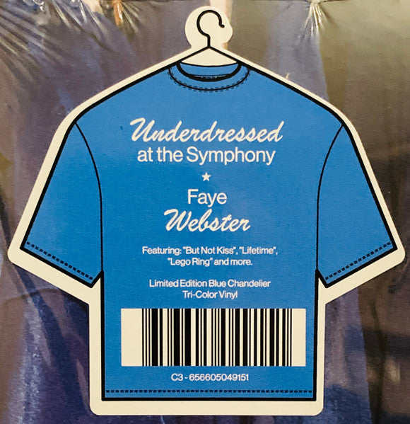 Faye Webster - Underdressed At The Symphony - New LP Record 2024 Secretly Canadian Society Club Edition Blue Chandelier Tri-Color Vinyl & Sticker sheet - Indie Pop / Indie Pop / Folk Rock - Shuga Records