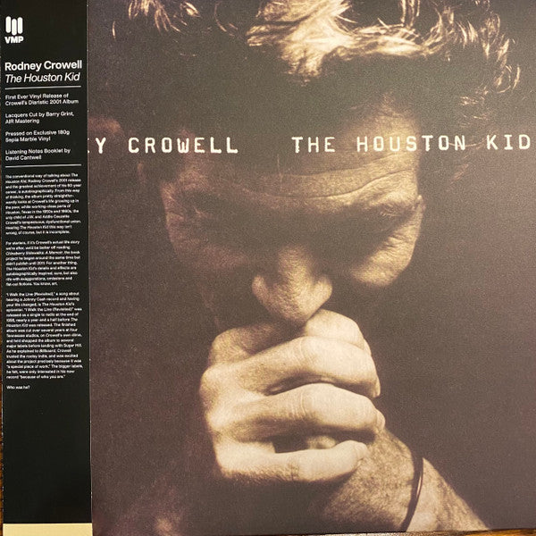 Rodney Crowell – The Houston Kid (2001) - New LP Record 2024 Sugar Hill Vinyl Me Please Club Edition 180 gram Sepia Marble Vinyl - Country Rock / Folk Rock - Shuga Records