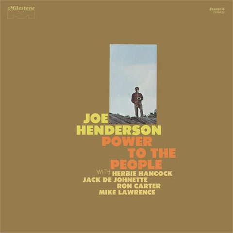 Joe Henderson - Power To The People (1969) - New LP Record 2024 Milestone Vinyl - Post Bop / Hard Bop