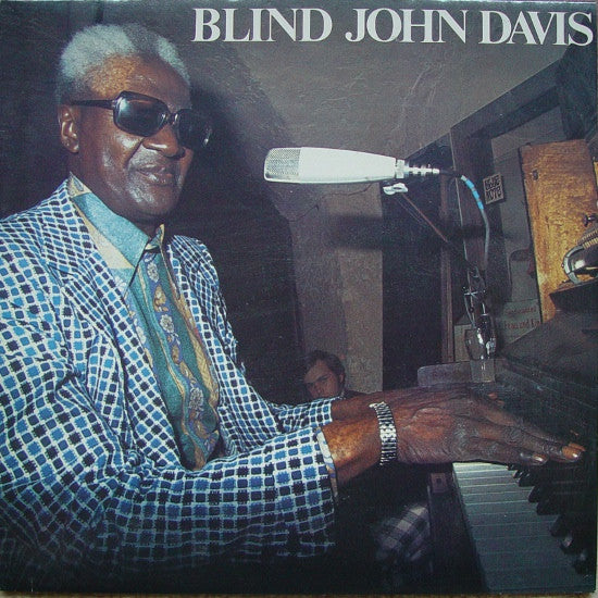 Blind John Davis - Blind John Davis - Mint- LP Record 1983 L+R Germany Vinyl - Blues / Piano Blues - Shuga Records