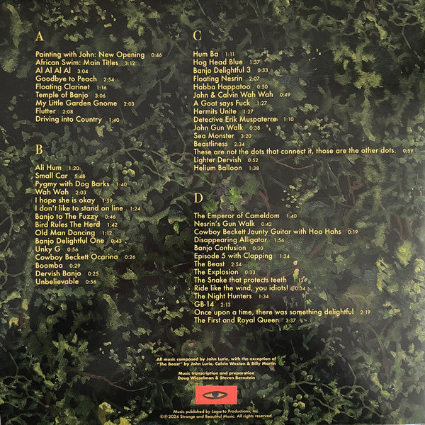 John Lurie - Painting With John (Music From The Series By John Lurie) - Mint- 2 LP Record 2024 Strange & Beautiful Music USA Vinyl - Jazz / Score - Shuga Records