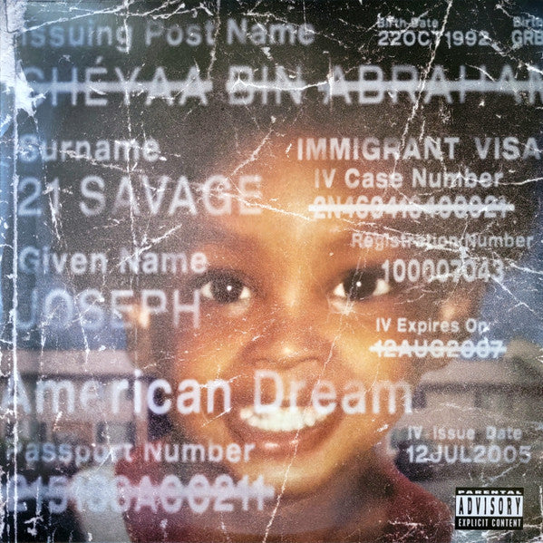 21 Savage - American Dream - Mint- 2 LP Record 2024 Epic Slaughter Gang USA Red Vinyl - Hip Hop / Trap / Pop Rap - Shuga Records
