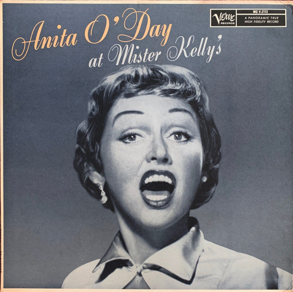 Anita O'Day – At Mister Kelly's (1959) - VG+ LP Record 1962 Verve Stereo USA Vinyl - Jazz Vocal / Swing - Shuga Records