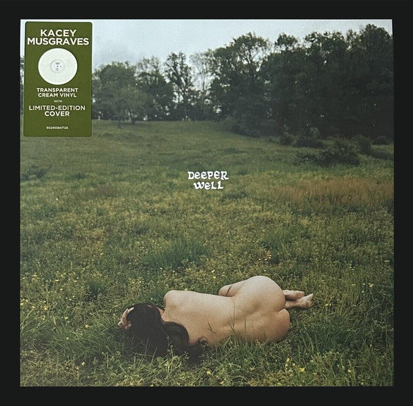 Kacey Musgraves - Deeper Well - New LP Record 2024 MCA Nashville Cream Transparent Vinyl & Alternate Cover - Pop Country